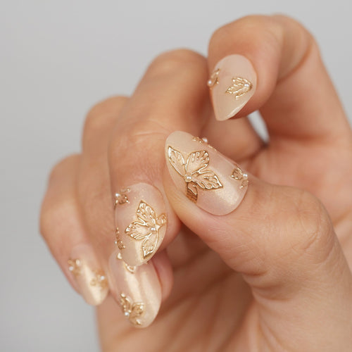 Petal & Pearls press on nails - Lilac St.