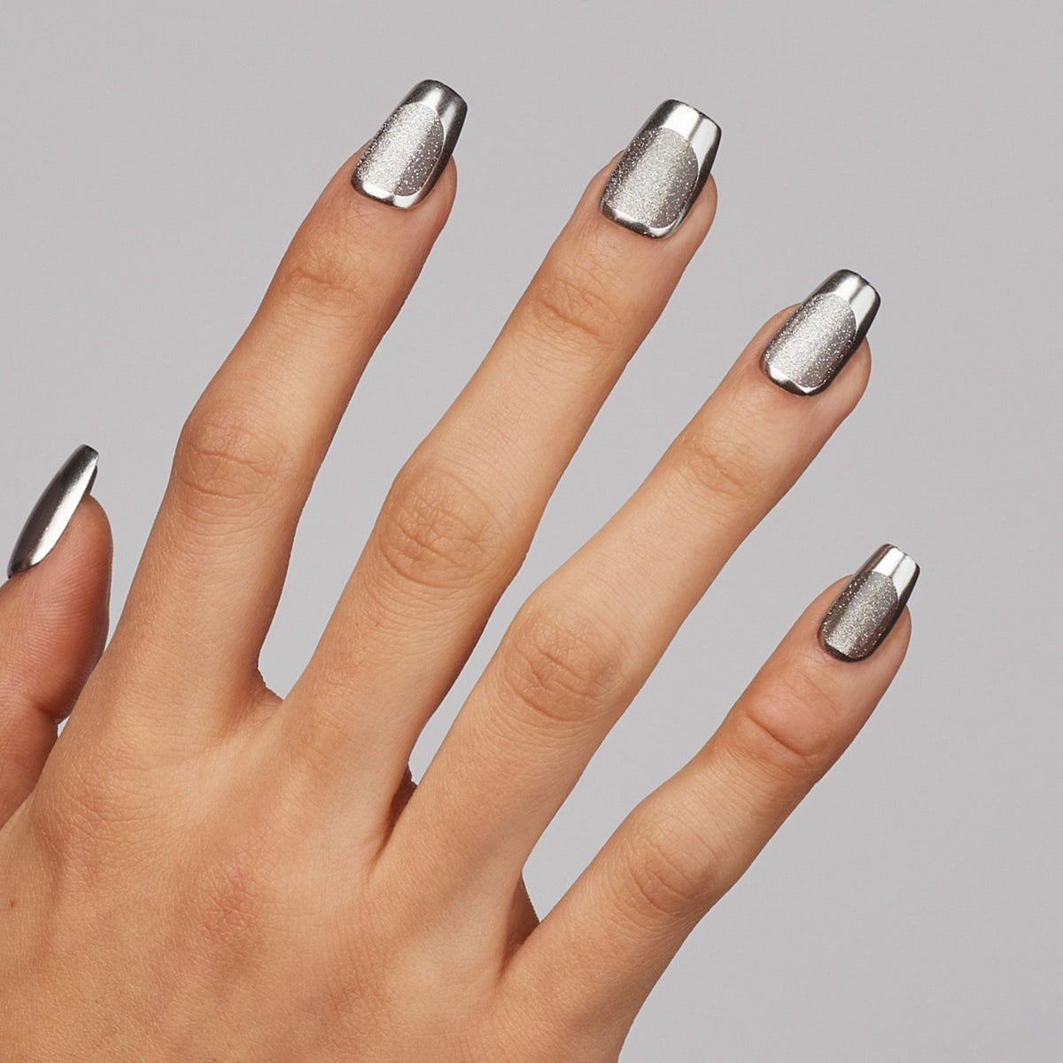 Silver Lining Press on nails - Lilac St.