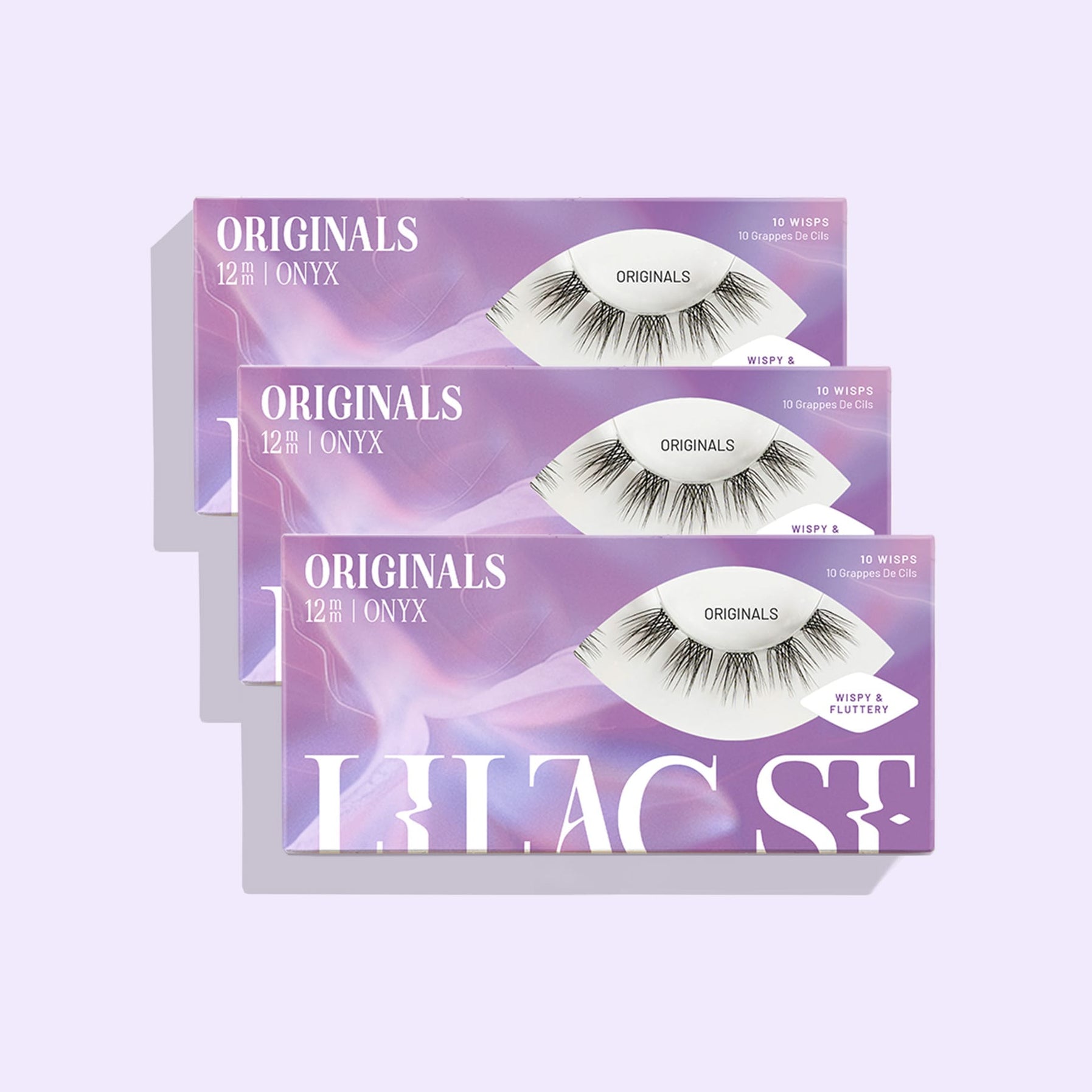 Lilac St. Originals DIY lash extensions - 3 pack 12mm