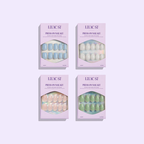 Shorties collection - Lilac St. press on nails
