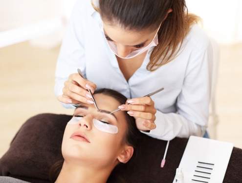 how to remove eyelash extensions