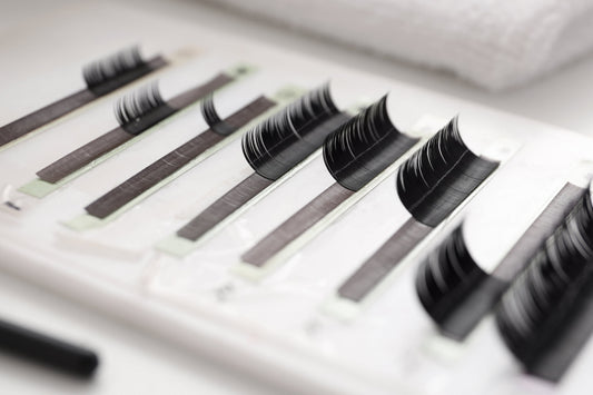 what are eyelash extensions made of