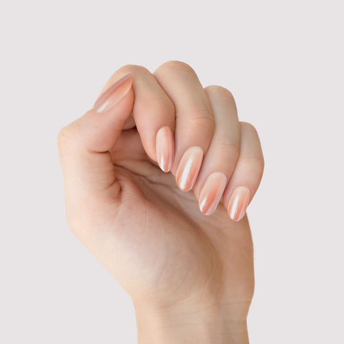 Blush Touched Press on nails