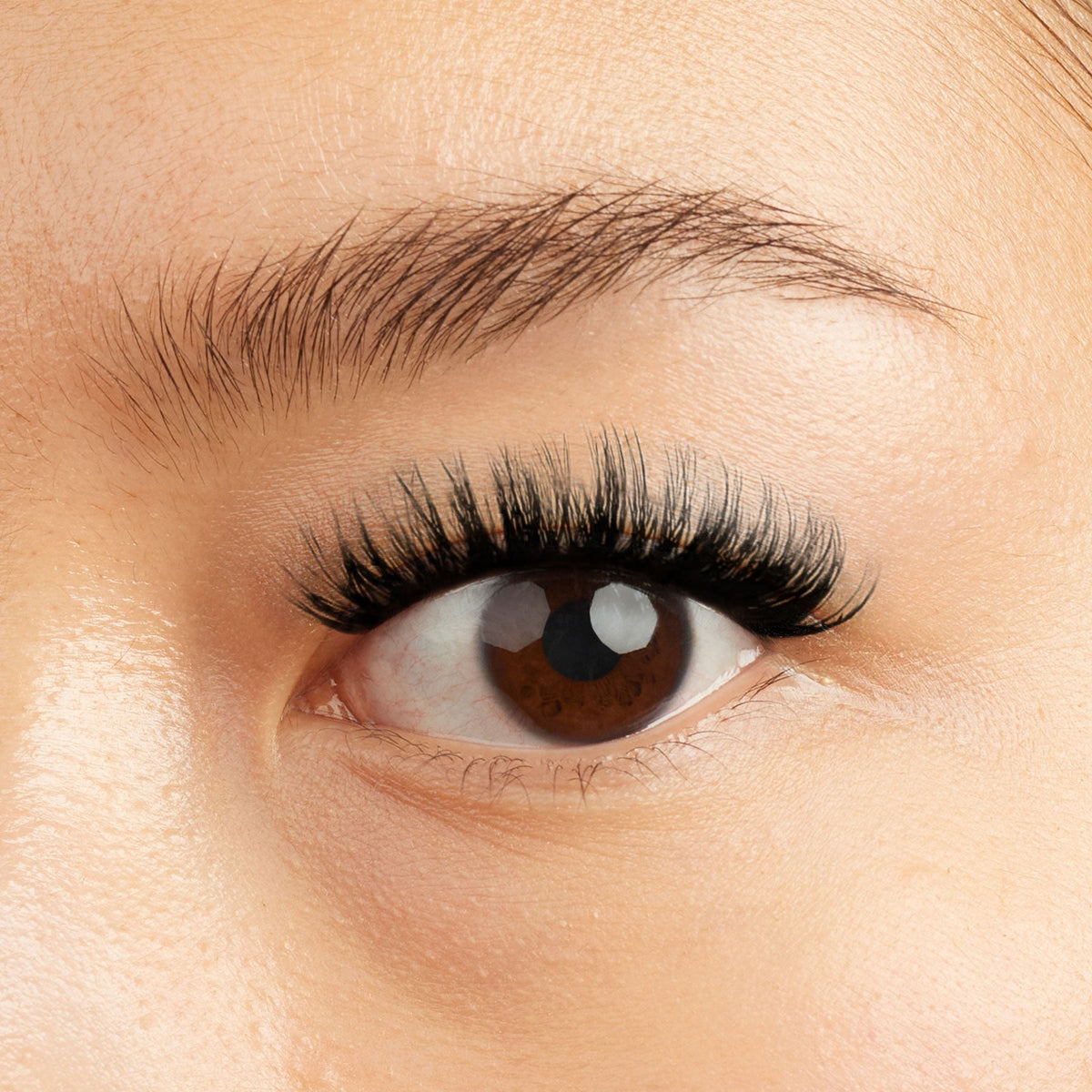 Lilac St. Icon Eyelash Extensions - on model