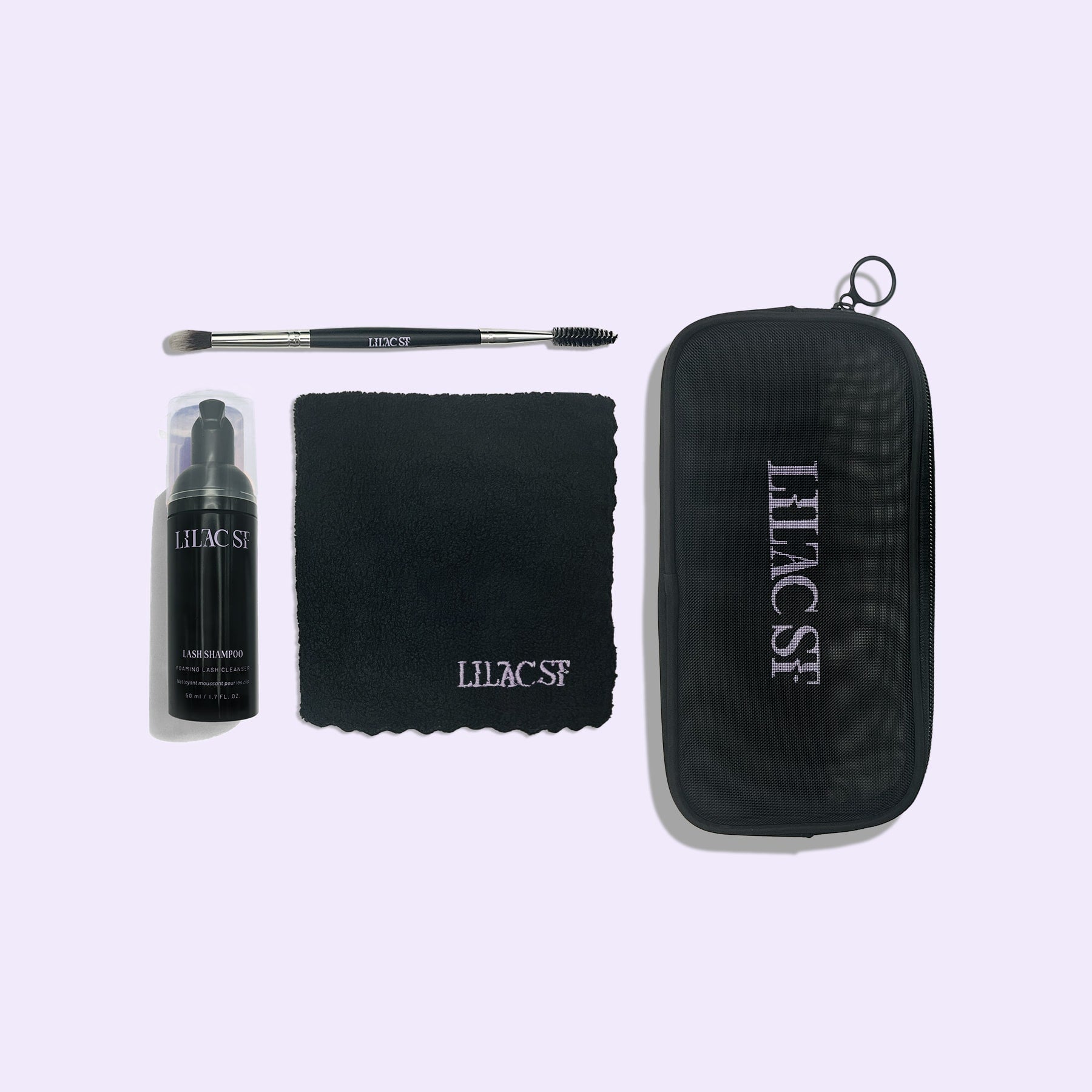 Lash Bath Kit – Deep Clean for Extensions – Lilac St.