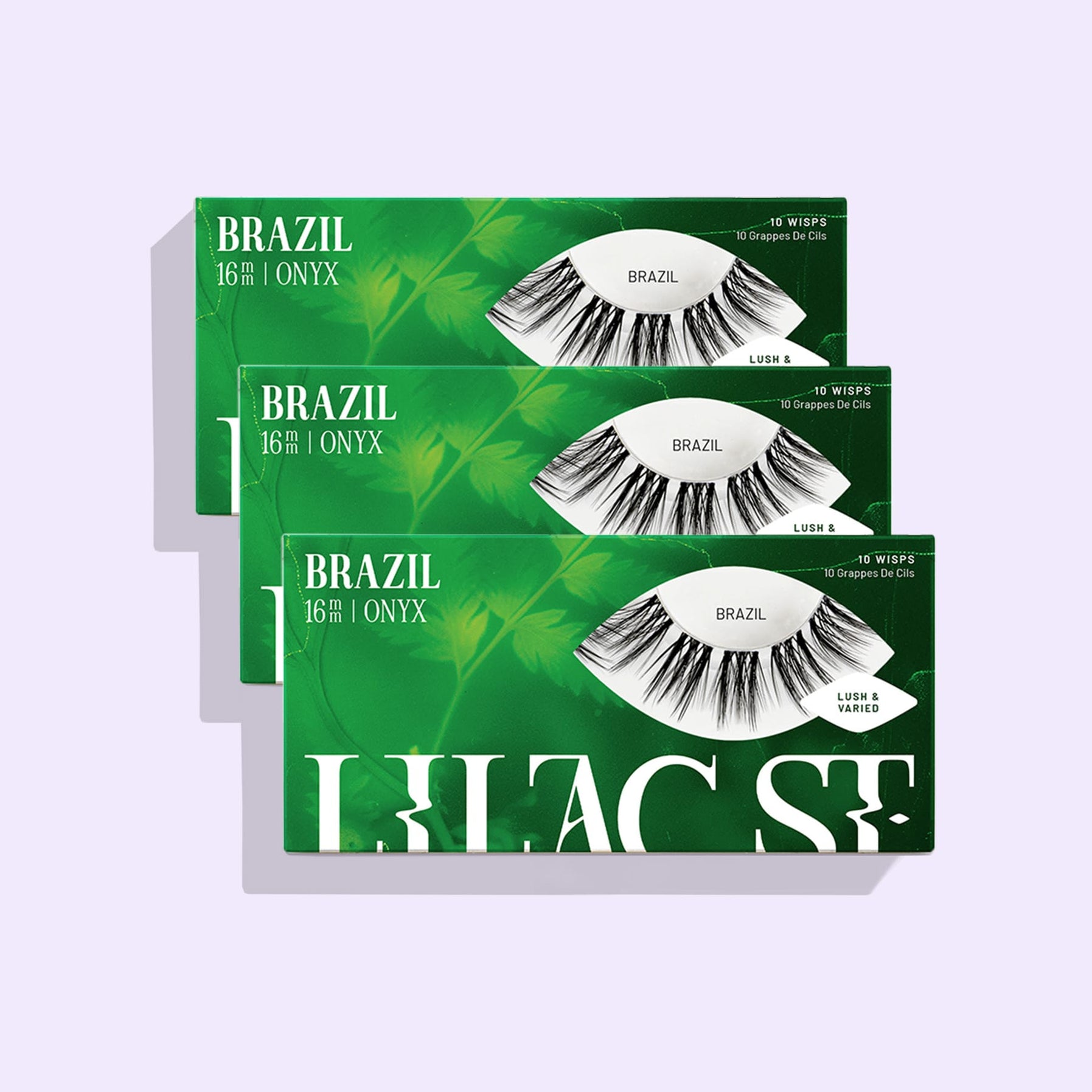 Lilac St. Brazil DIY lash extensions - 3 pack 16mm