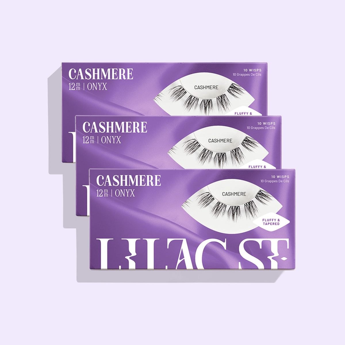 Lilac St. Cashmere DIY lash extensions - 3 pack 12mm