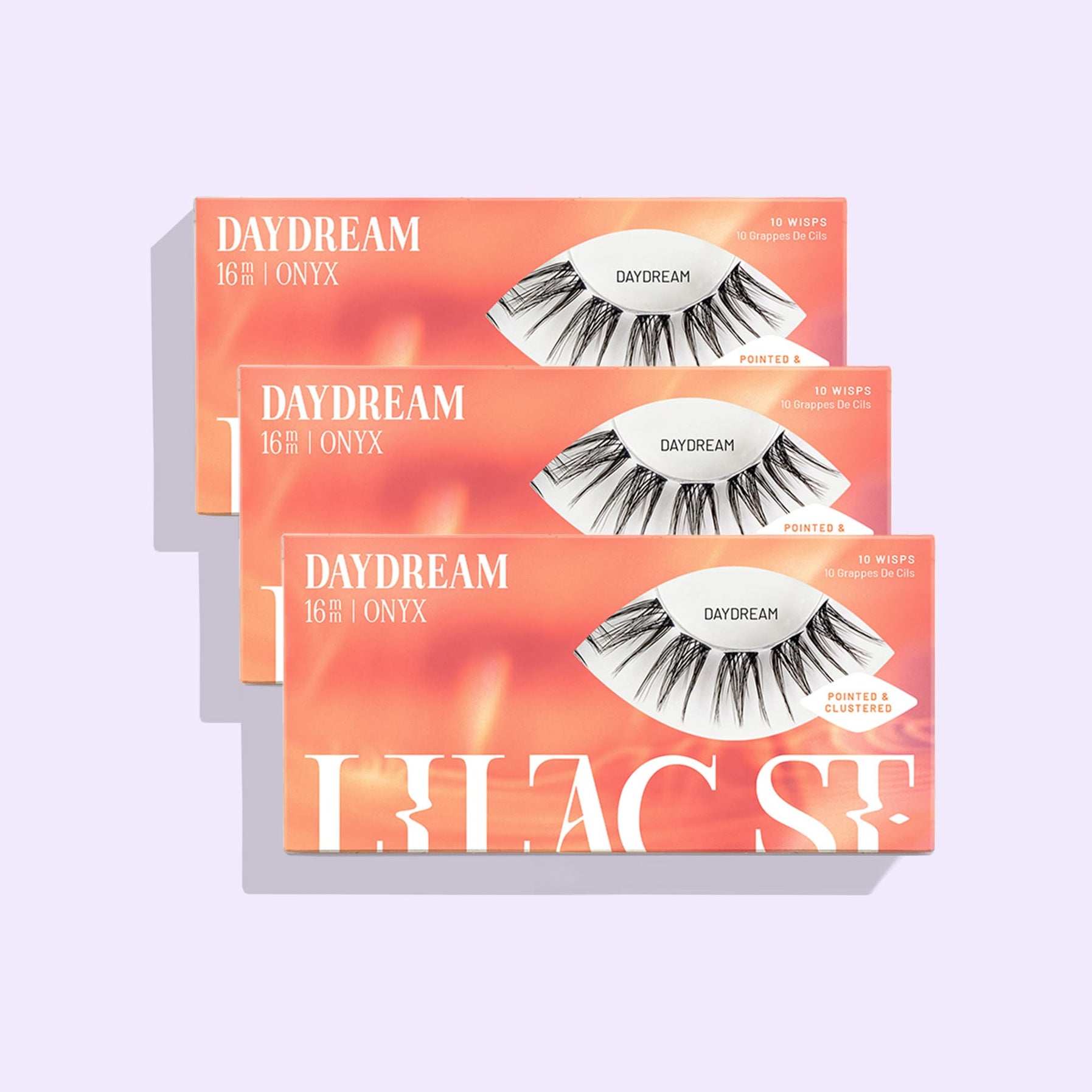Lilac St. Daydream DIY lash extensions - 3 pack 16mm