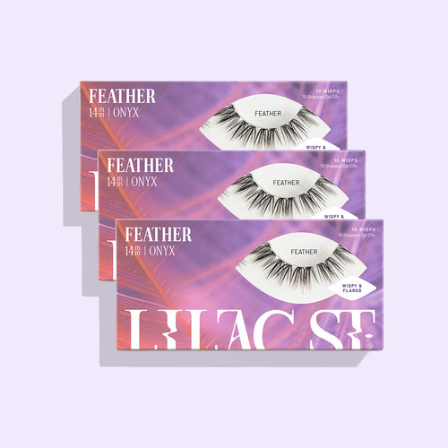 Lilac St. Feather DIY lash extensions - 3 pack