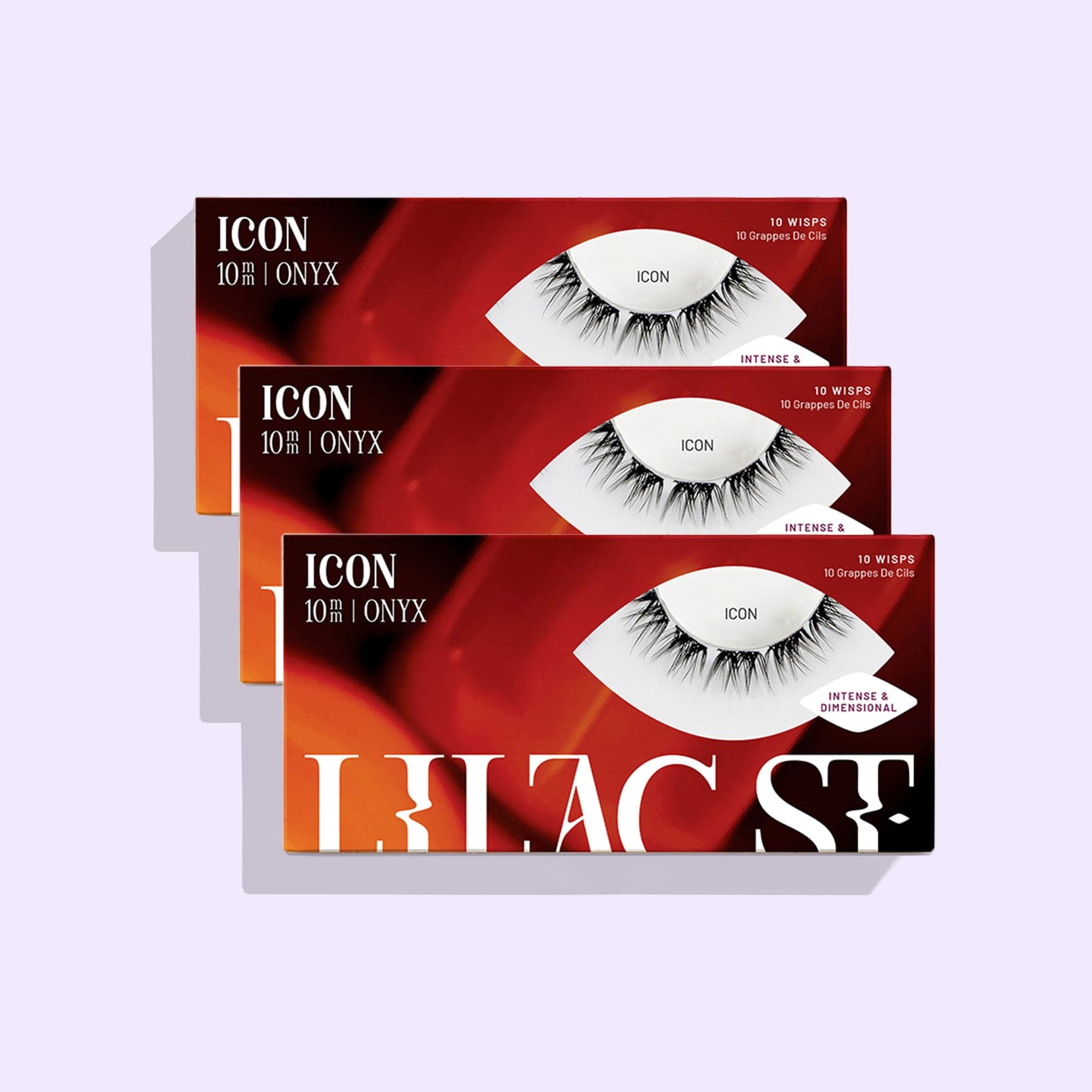 Lilac St. Icon DIY lash extensions - 3 pack 10mm