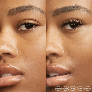 Lilac St. Brazil Eyelash Extensions - before after