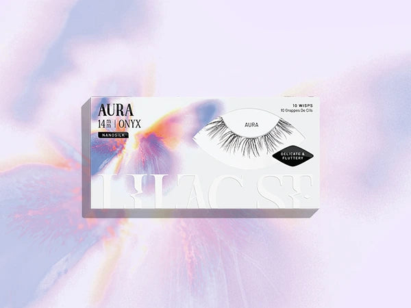 aura lash extensions 14mm