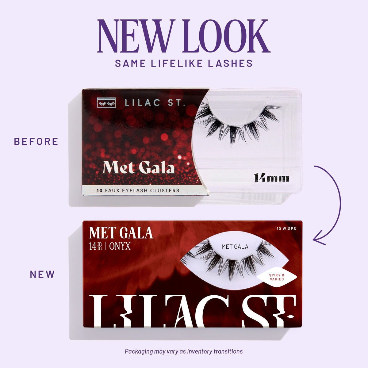 Lilac St. Met Gala Eyelash Extensions new look