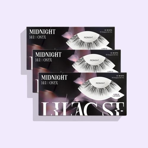 Lilac St. Midnight DIY lash extensions - 3 pack