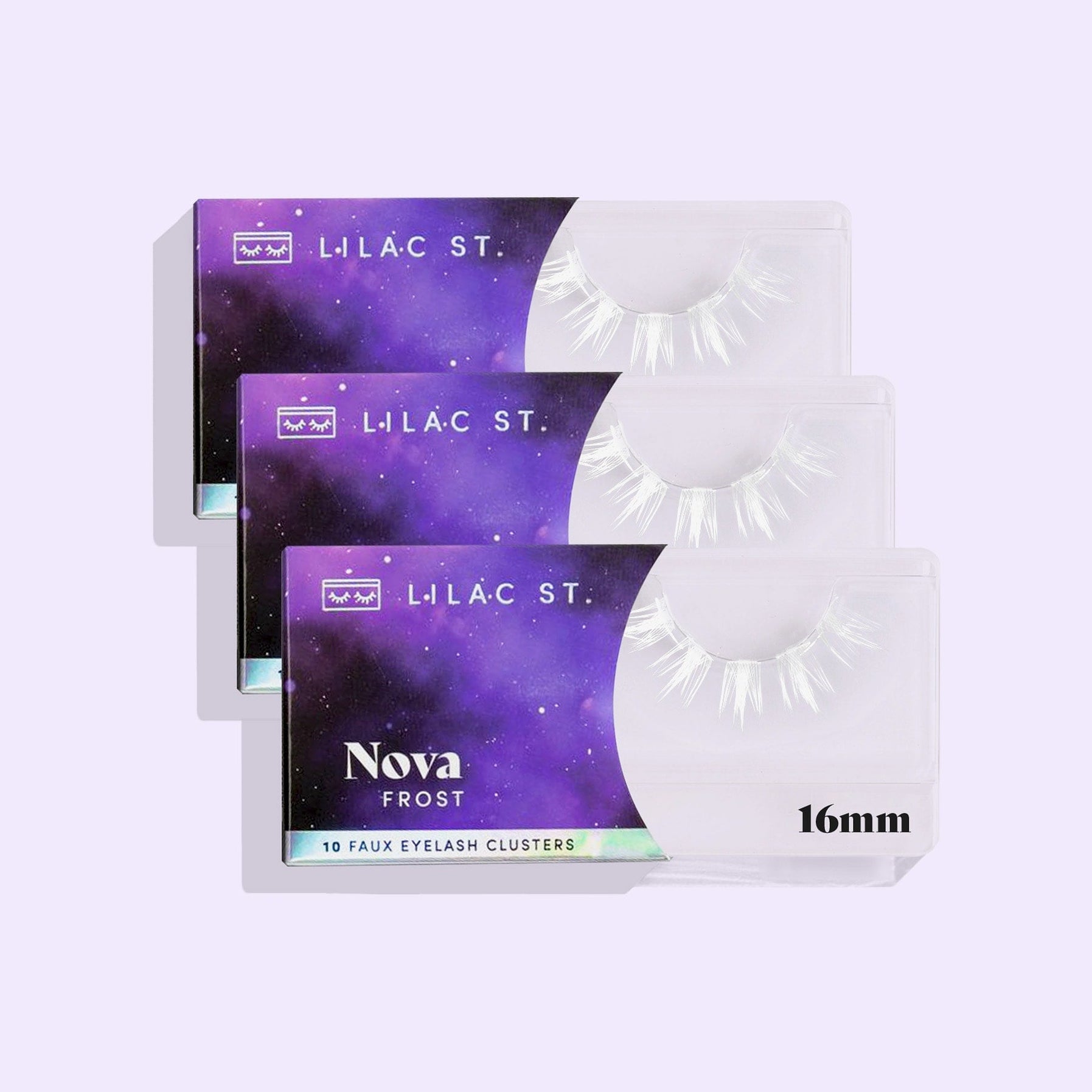 Lilac St. French Lace DIY lash extensions - 3 pack 16mm