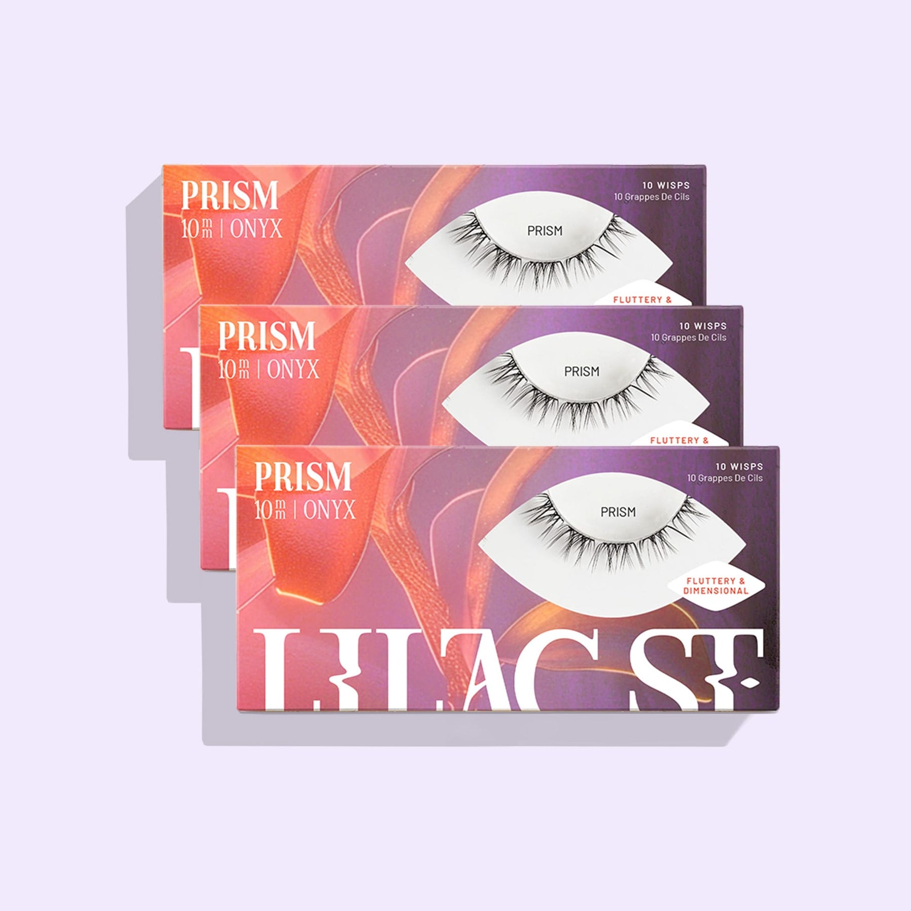 Lilac St. French Lace DIY lash extensions - 3 pack 10mm