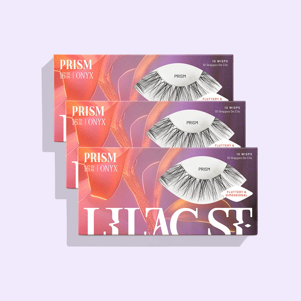 Lilac St. French Lace DIY lash extensions - 3 pack 16mm
