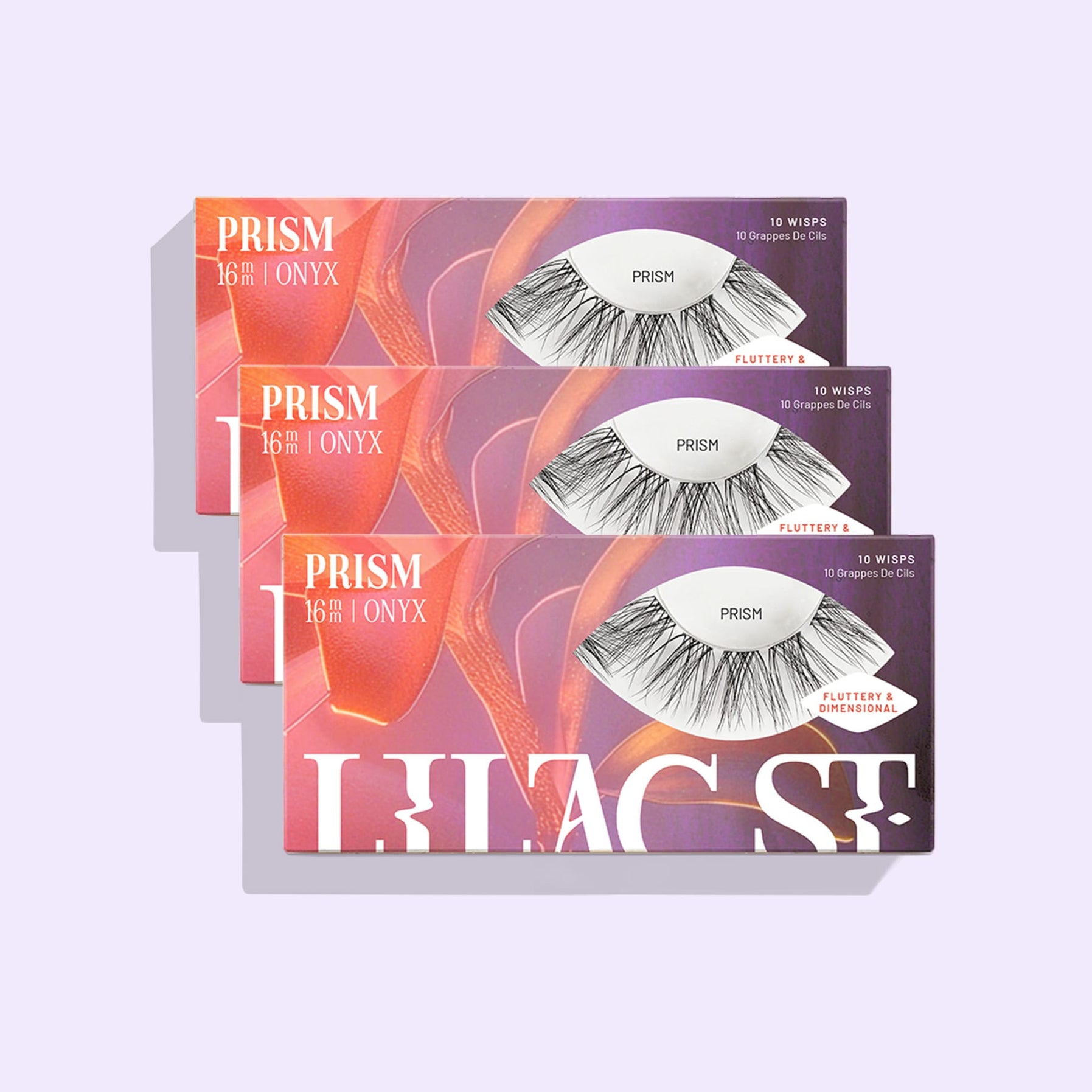 Lilac St. French Lace DIY lash extensions - 3 pack 16mm