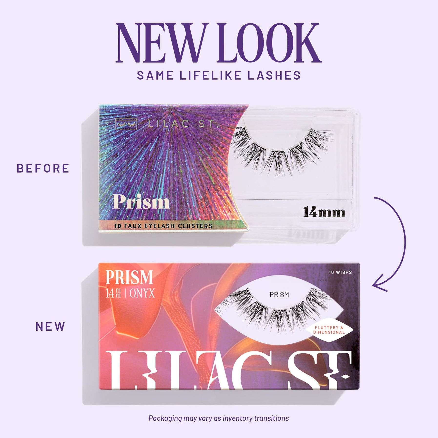 Lilac St. Prism Lash Extensions new look